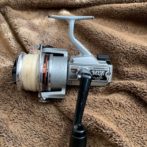 Shimano MIZ 50 Fishing Reel Surf Ocean Freshwater solid Metal Spinning - Picture 3 of 5